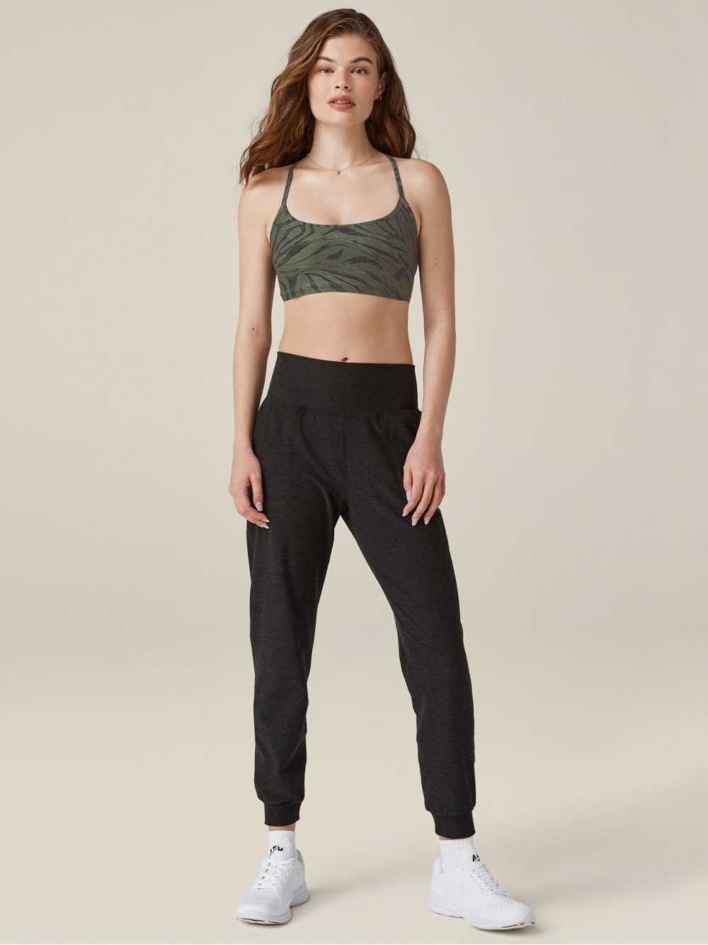 Beyond Yoga Spacedye Midi Jogger Darkest Night Size M